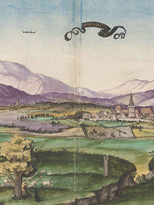 Ansicht: Haid mit Pfraumberg (Haid s Přimda)