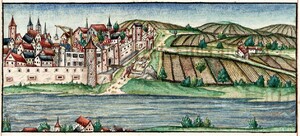 Bauarbeiten Neuenburg und Stadtmauer