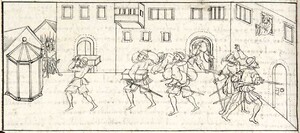 Plünderung Würzburger Domherrenhöfe 1266