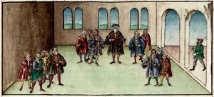 Markgraf Albrecht Achilles vs. Bischof, Ritterschaft 1447